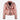 Veste motard en cuir rose métallisé pour femme LUNELLE