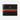 Black Leather Bifold Wallet with Croc Print Stripe