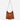 Women's Suede Stud Detailing Shoulder Bag with Removable Pouch