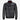 LIAM Mens Leather MA-1 Bomber Jacket Black
