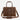 Medium Leather Holdall in Brown Travel Luggage Duffle Bag