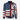 UNITED Men's American British Flag Leather Jacket