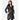 ELEGANTER DAMEN-TRENCCOAT KLASSISCHES LEDER 3/4 Formelle MANTEL-Jacke