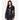 ESSENCE Damen Casual Leder Bikerjacke
