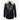 DR WHO Black Pea Coat SHEARLING COLLAR LEATHER REEFER JACKET