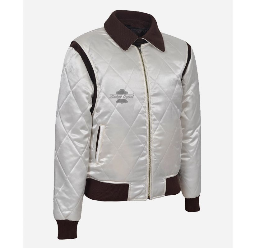 Drive Jacket with Gold Scorpion Inspired by Ryan Gosling's Movie Drive