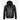 SEVENTIES HOODED JACKET Men's Black Leather Sports Hoodie Jacket