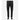 Designer-Leder-Chinos für Herren, elastische Relax-Fit-Jogginghose aus schwarzem Leder