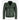 ASTER Men's Green Vintage Brando Style Leather Biker Jacket
