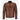 SPEED Men's Racer Leather Jacket Chestnut