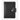 Black Leather Passport Holder Bifold Credit Card Money Holder RFID protected