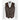 INDIANA VINTAGE EFFECT VEST MEN'S Classic Leather Waistcoat
