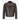RAYLAND PADDED JACKET Men's Brown Puffer Leather Jacket