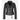 Blackheart Gothic Jacket Laced Fashion Ladies Biker Leather Jacket