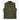 The Olive Green Quilted Gilet Men's Sleeveless Leather Jacket
