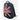 Men's Union Jack Leather Backpack Navy Blue Classic Style Laptop Bag