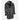 Heritage Elegance Men's 3/4 Length Double Breasted Sheepskin Coat Black