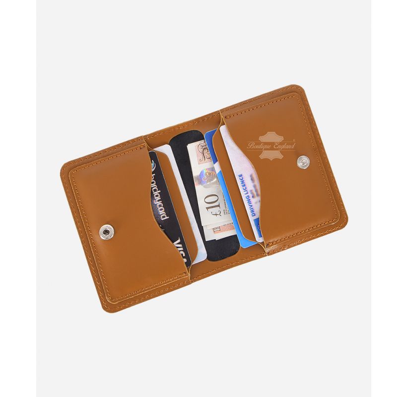 Unisex Small Leather Wallet Slim Card & Money Wallet