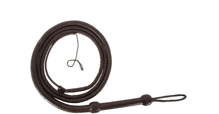 Indiana Jones Style 8, 10, 12 Pies De Largo, 12 Hebras Marrón Para