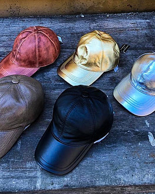 Leather Caps & Hats