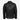 BUDD Men's Black Biker Leather Jacket Soft Real Leather Jacket
