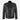 RICKY Herren Lederjacke Schwarz Blouson Style Casual Lederjacke