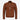 Chestnut Cruiser Nubuck Leather Biker Jacket For Men's