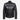 Fielder Leather Biker Jacket Men's Black Cow Leather Jacket