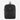 Unisex Black Leather Backpack Laptop Shoulder Bag