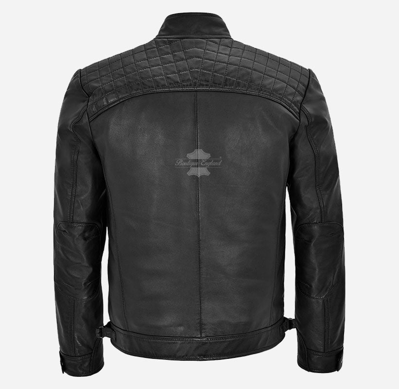 NORSEMEN Biker Leather Jacket For Mens Real Leather Fashion Jacket