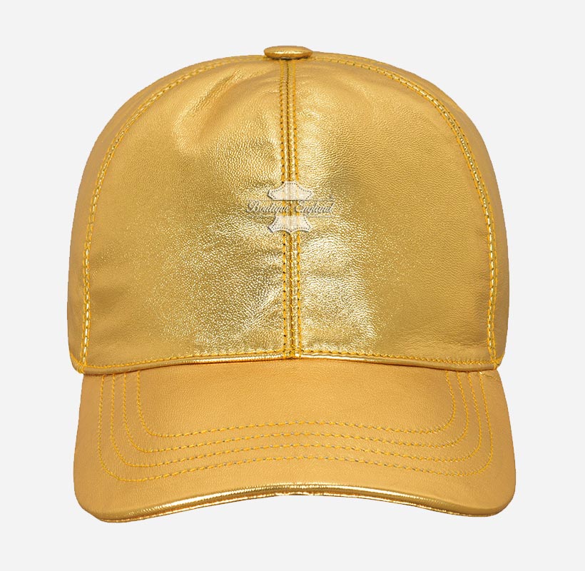 UNISEX Vintage Leather Baseball Caps Wax Vintage Leather Hats