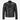 STAR TREK Schwarze Herren Lederjacke Weiche Lamm Napa Fashion Jacke