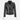NOEMI Women's Black Leather Biker Jacket