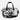 Cow Hair On Hide Holdall Weekend Travel Gym Bag
