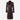 LONDON OBSESSION Women Oversized Brown Leather Trench Coat