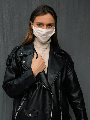Women leather biker jacket Boutique England