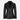 REGINA Womens Classic Three Button Leather Blazer Black