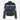 Veloce Leder Bikerjacke für Damen Klassischer Racer Style Schwarz Blau Jacke