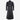 'MATRIX RELOADED' Manteau en cuir noir pleine longueur pour hommes