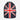 Unisex Union Jack Rucksack Leder Laptopfreundliche College-Bürotasche