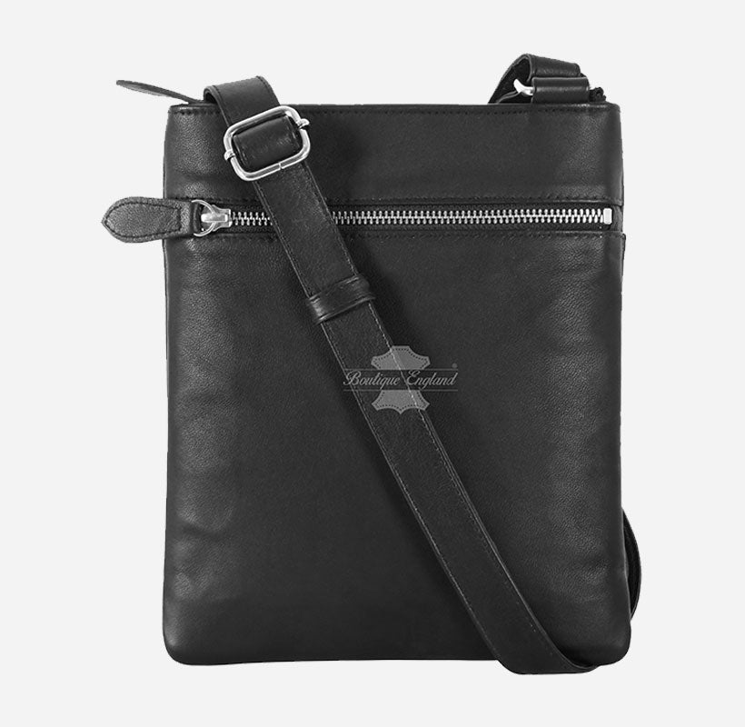 Ladies Slim Leather Bag Crossbody Long Strap Slim Travel Bag Purse
