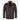 JINGOO Men's Hip Length Leather Jacket Removeable Fur Collared Jacket