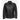 MEN'S Black CASUAL LEATHER JACKET Soft Lambskin LEATHER COLLARED JACKET