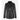 VOGUE Ladies Leather Car Coat Black Button-Down Collared Jacket