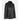 VOGUE Damen-Lederautomantel Schwarze Jacke mit Button-Down-Kragen