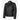 Fielder Leather Jacket Men's Black Simple Casual Jacket