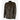 Chemise en cuir pour homme Veste en cuir effet froissé bronze classique