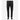 Designer-Leder-Chinos für Herren, elastische Relax-Fit-Jogginghose aus schwarzem Leder