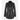 Timeless Trench Leather Coat Women Black Hip Length Leather Jacket