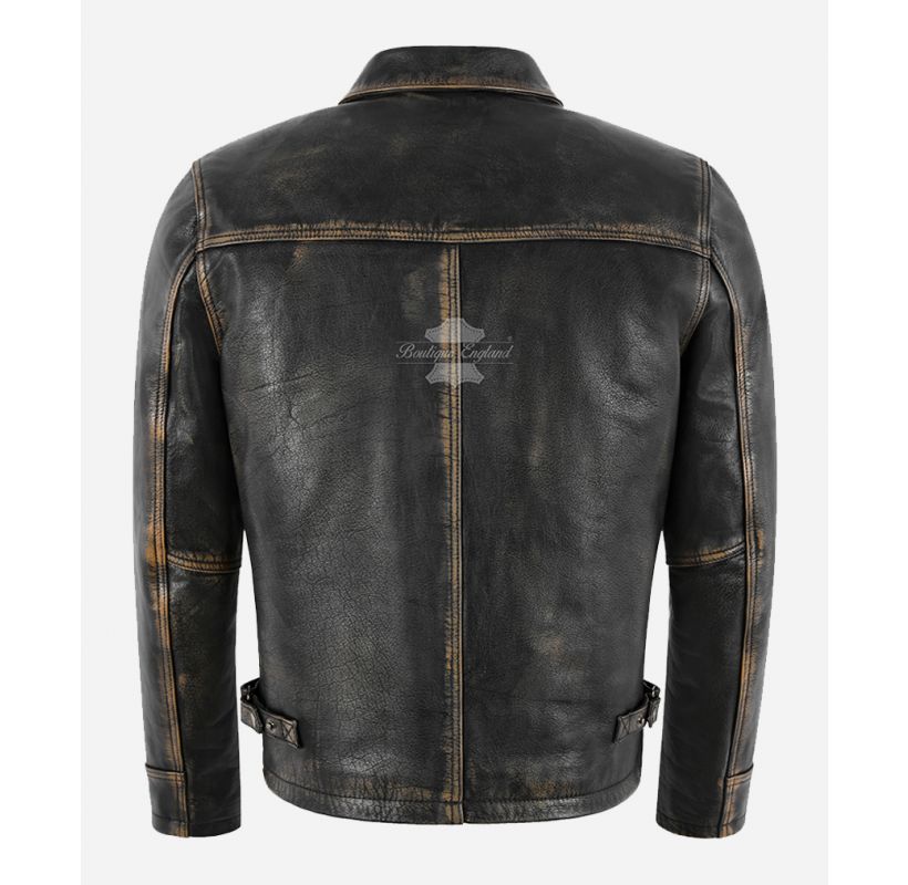 ALLEN MEN'S LEATHER JACKET BOX LEATHER JACKET – Boutique England